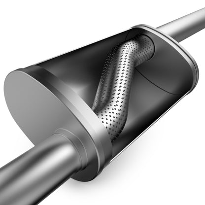 MagnaFlow 13 Ford Mustang Dual Split Rear Exit Stainless Cat Back Performance Exhaust (Street) Magnaflow