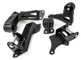 Innovative 90-93 Integra K-Series Black Steel Mounts 95A Bushings (Not K24 Trans)