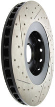 Load image into Gallery viewer, StopTech Drilled &amp; Slotted Left Sport Brake Rotor for 2009 Cadillac CTS-V - eliteracefab.com