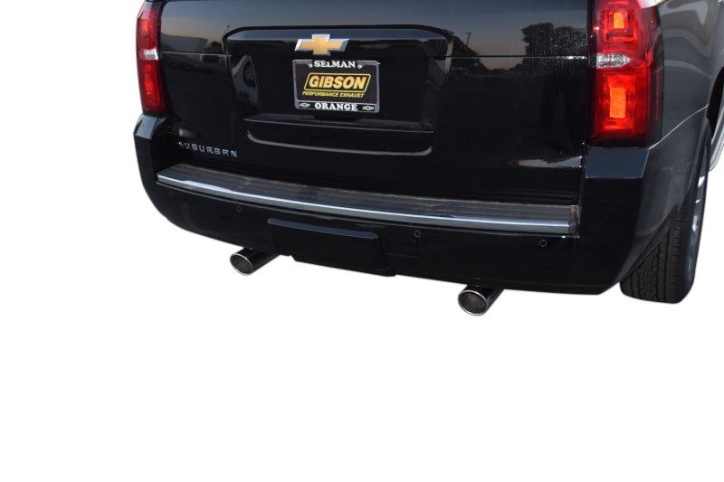 Gibson 18-19 Chevrolet Suburban LS 5.3L 2.25in Cat-Back Dual Split Exhaust - Stainless Gibson