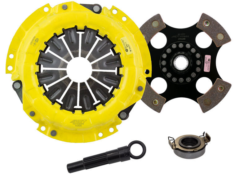 ACT 1991 Geo Prizm XT/Race Rigid 4 Pad Clutch Kit ACT
