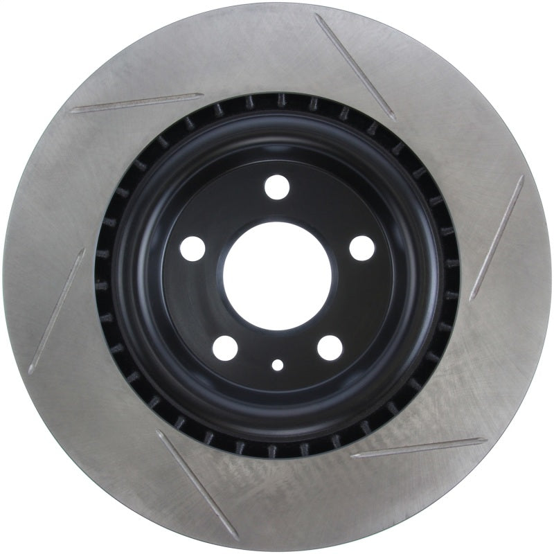 STOPTECH POWER SLOT 12-13 AUDI A6 QUATTRO/11-12 A7 QUATTRO / 10-13 S4 REAR RIGHT SLOTTED ROTOR, 126.33137SR - eliteracefab.com