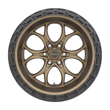 Load image into Gallery viewer, Weld Off-Road W106 20X12 Ledge 6X135 ET-44 BS4.75 Satin Bronze / Black Ring 87.1