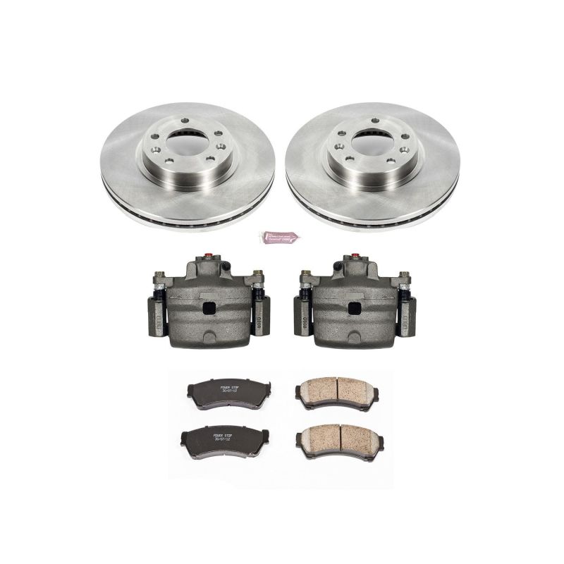 Power Stop 06-12 Ford Fusion Front Autospecialty Brake Kit w/Calipers - eliteracefab.com