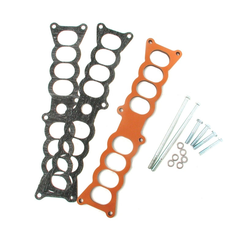 BBK 86-95 Mustang 5.0 Phenolic Manifold Spacer Kit Factory Ford 3/8 1508