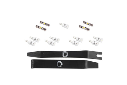 Diode Dynamics 11-21 Jeep Grand Cherokee Interior LED Kit Cool White Stage 1