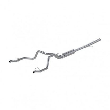 MBRP 19-Up Chevy Silverado 1500 6.2L 2.5in Catback Dual Rear Exit Aluminized - eliteracefab.com