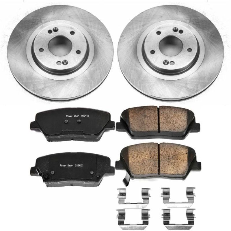 Power Stop 13-18 Hyundai Santa Fe Sport Front Autospecialty Brake Kit - eliteracefab.com