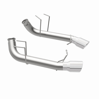 MagnaFlow 13 Ford Mustang Dual Split Rear Exit Stainless Axle-Back Cat Back Exhaust (Competition) Magnaflow