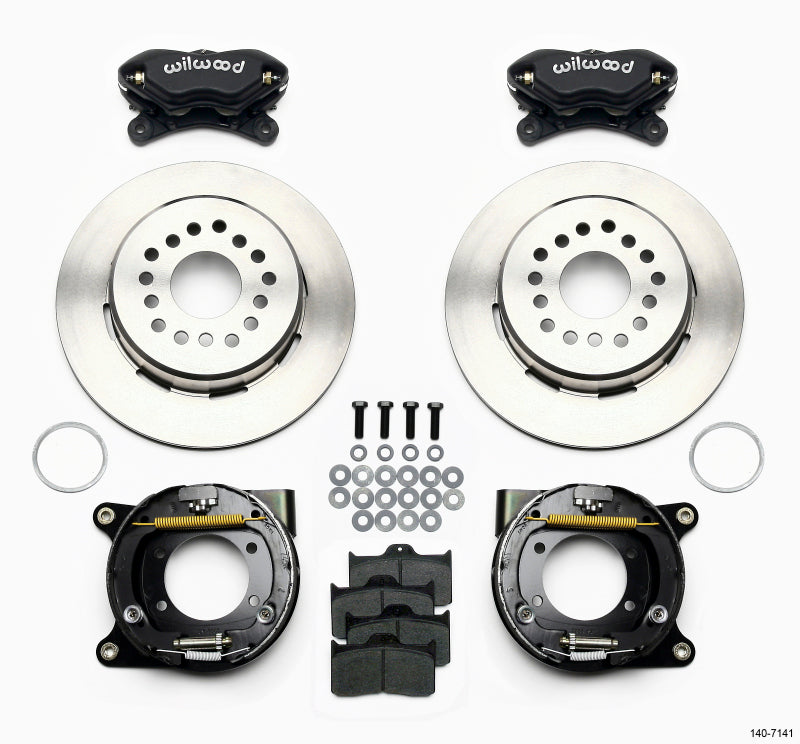 Wilwood Forged Dynalite P/S Park Brake Kit Chevy 12 Bolt w/ C-Clips Wilwood