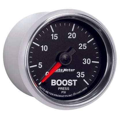 AutoMeter GS 2 1/16 inch 35PSI Mechanical Boost Gauge 3804