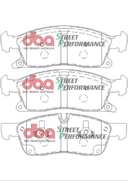 DBA Street Performance Front Brake Pads - DB2216SP DBA