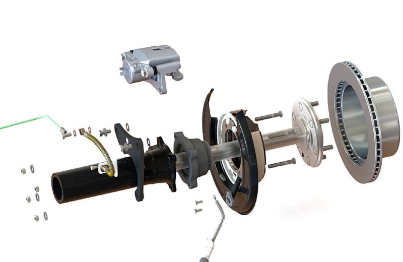 Pedders 05-20 Toyota Tacoma Rear Brake Conversion Kit w/ 6 Lug Rear - eliteracefab.com