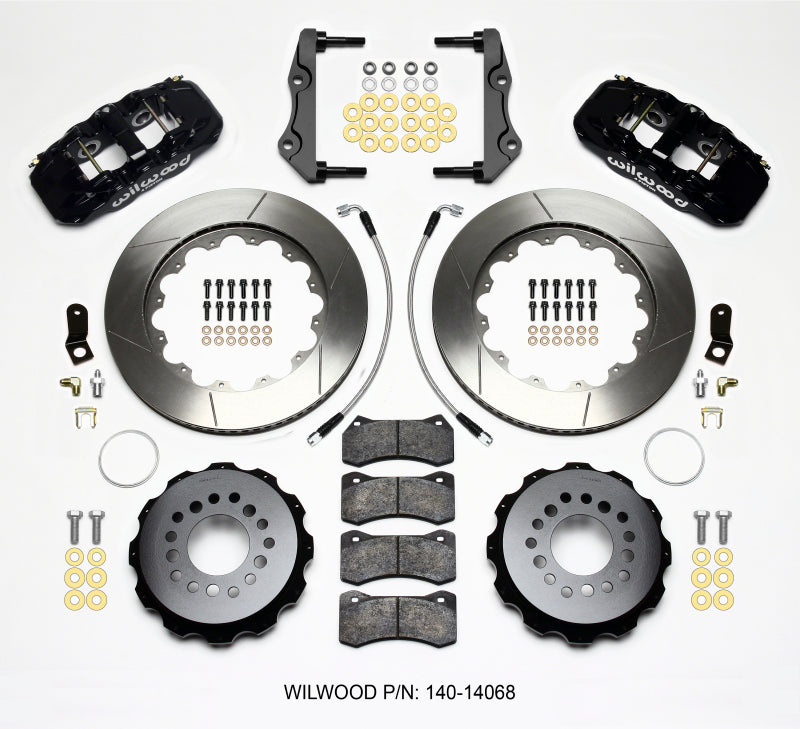 Wilwood AERO4 Rear Kit 14.25in 2014-Up Challenger w/Lines Wilwood