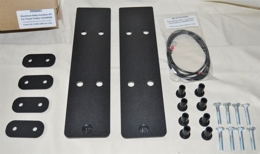 Titan Fuel Tanks 17+ Any Truck w/ Aluminum Beds/Aluminum Body Insulator KIT for 5410050 - eliteracefab.com