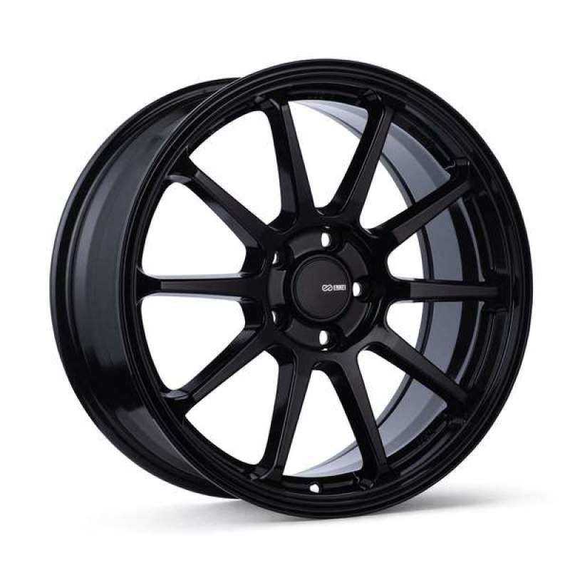 Enkei PX-10 16x7 5x114.3 45mm Offset 72.6mm Bore Gloss Black Wheel Enkei