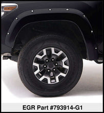 Load image into Gallery viewer, EGR 2017 Ford Super Duty Bolt-On Look Color Match Fender Flares - Set - Shadow Black