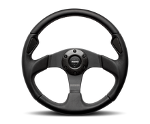 Load image into Gallery viewer, Momo Jet Steering Wheel 320 mm -  Black AirLeather/Black Spokes JET32BK0B