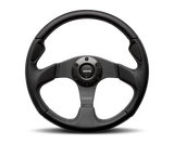 Momo Jet Steering Wheel 320 mm -  Black AirLeather/Black Spokes JET32BK0B