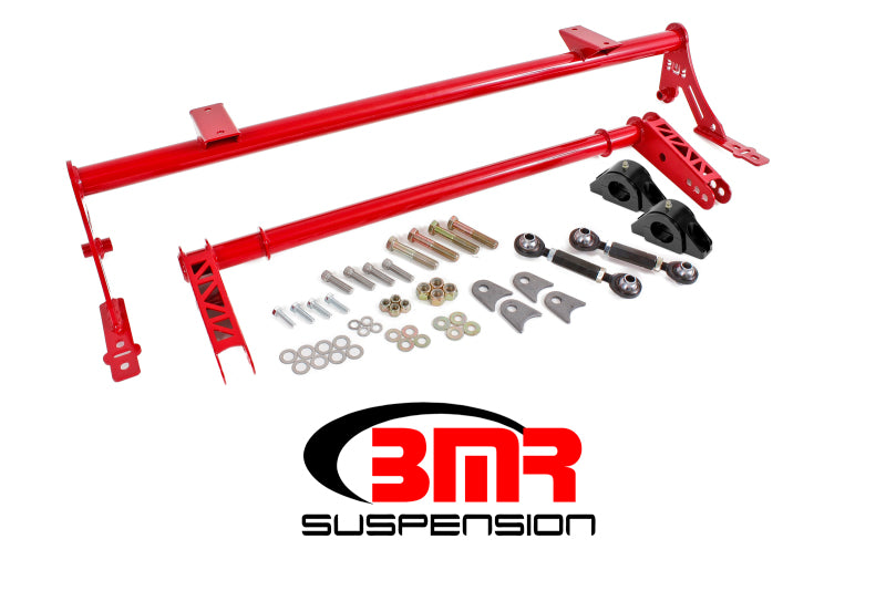 BMR ANTI-ROLL BAR KIT XTREME REAR DELRIN HOLLOW 35MM RED (05-14 MUSTANG/07-14 GT500) - eliteracefab.com