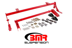 BMR ANTI-ROLL BAR KIT XTREME REAR DELRIN HOLLOW 35MM RED (05-14 MUSTANG/07-14 GT500) - eliteracefab.com