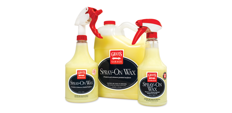 Griots Garage Spray-On Wax - 1 Gallon - eliteracefab.com