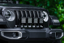 Load image into Gallery viewer, Diode Dynamics Jeep JL SS5 4-Pod CrossLink Grille Lightbar Kit Sport - White Combo