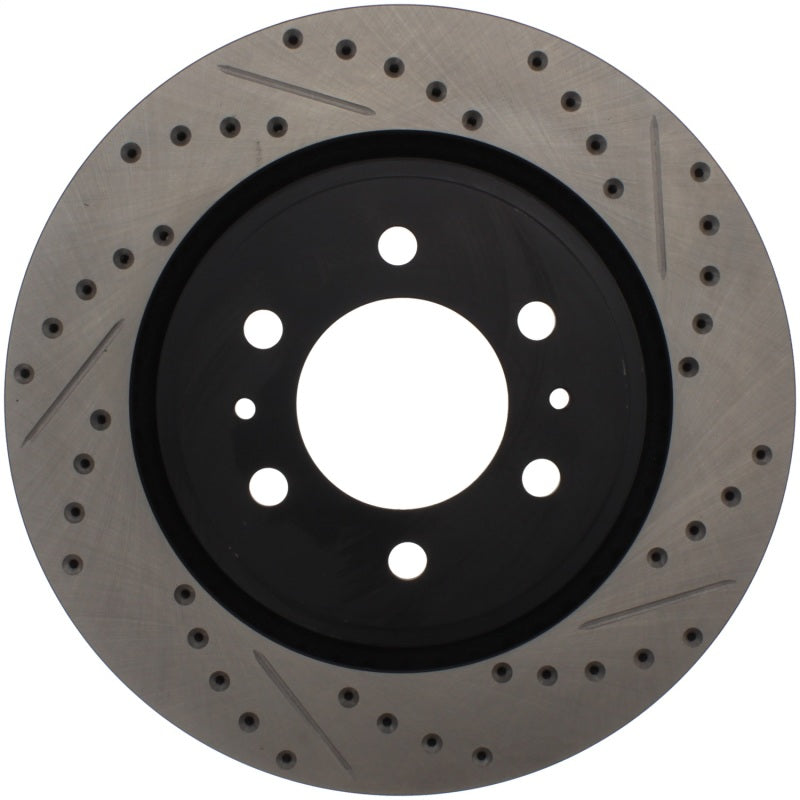 StopTech Slotted & Drilled Sport Brake Rotor - eliteracefab.com