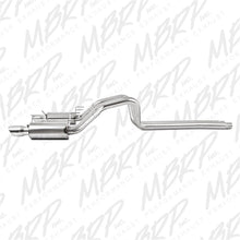 Load image into Gallery viewer, MBRP 11-14 Ford Mustang GT 5.0L Dual Split Rear Street Version T409 3in Cat Back Exhaust System - eliteracefab.com