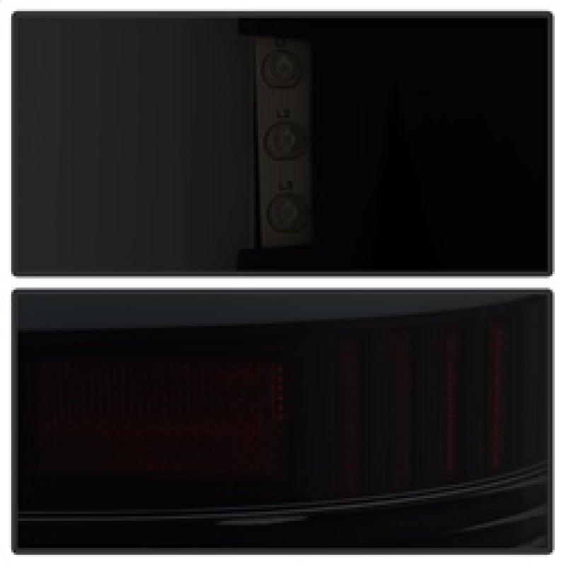 xTune 07-13 GMC Sierra 1500 LED Tail Lights - Black Smoke (ALT-ON-GS07-G2-LED-BSM) - eliteracefab.com