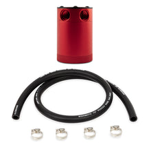 Load image into Gallery viewer, Mishimoto Compact Baffled Oil Catch Can - 2-Port - Red - eliteracefab.com