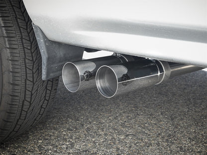 aFe Rebel Series 3in-2.5in 409 SS Cat-Back Exhaust 09-18 GM Silverado/Sierra 1500 V6-4.3L / V8-4.6L aFe