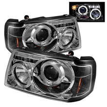 Load image into Gallery viewer, Spyder Ford Ranger 01-11 1PC Projector Headlights LED Halo LED Chrm PRO-YD-FR01-1PC-HL-C - eliteracefab.com