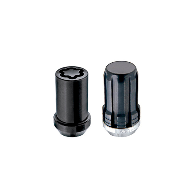 McGard SplineDrive Tuner 5 Lug Install Kit w/Locks & Tool (Cone) M14X1.5 / 22mm Hex - Blk - eliteracefab.com