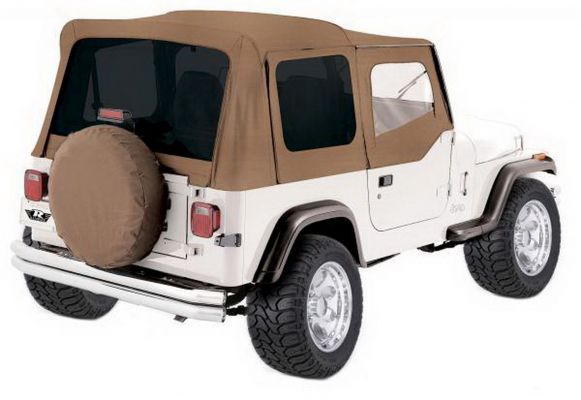 Rampage 1988-1995 Jeep Wrangler(YJ) OEM Replacement Top - Spice - eliteracefab.com