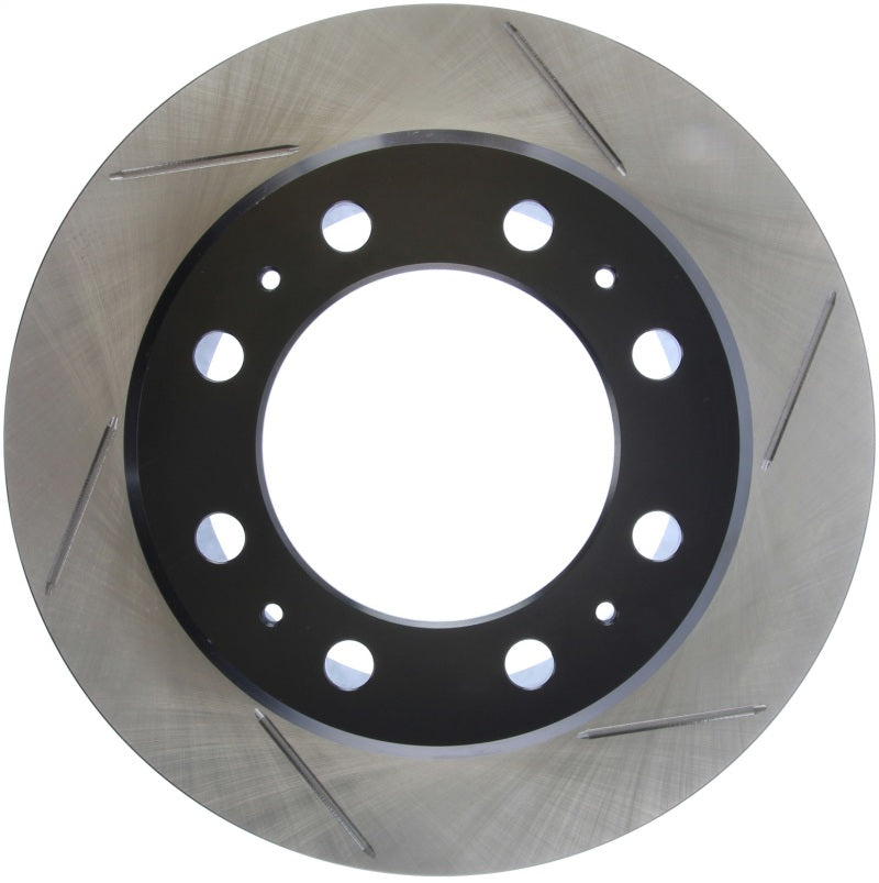 StopTech 08-10 Dodge Ram 4500 6.7L Slotted Left Front Brake Rotor - eliteracefab.com