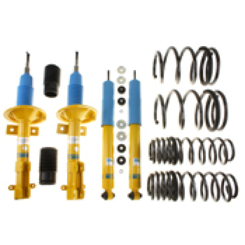 Bilstein B12 (Pro-Kit) 05-10 Ford Mustang Base/GT Front & Rear Suspension Kit - eliteracefab.com