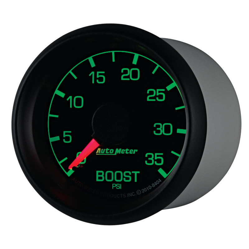 AutoMeter GAUGE; BOOST; 2 1/16in.; 35PSI; MECHANICAL; FORD FACTORY MATCH Ford 1999-2007 - eliteracefab.com