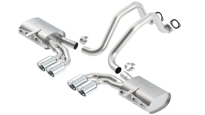 Borla 97-04 Chevrolet Corvette 5.7L 8cyl ATAK SS Catback Exhaust - eliteracefab.com