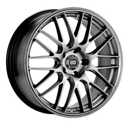 Enkei EKM3 18x8 5x112 Bolt Pattern 35mm Offset 72.6 Bore Dia Performance Hyper Silver Wheel - eliteracefab.com