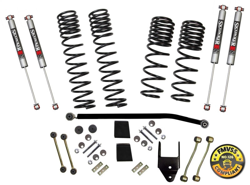 Skyjacker 2018 Jeep Wrangler JL 4 Door 4WD (Rubicon) Long Travel 2 Stage 3.5in-4in Coil System - eliteracefab.com