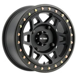 Method MR405 UTV Beadlock 15x7 4+3/+13mm Offset 4x156 132mm CB Matte Black w/BH-H24100 Wheel