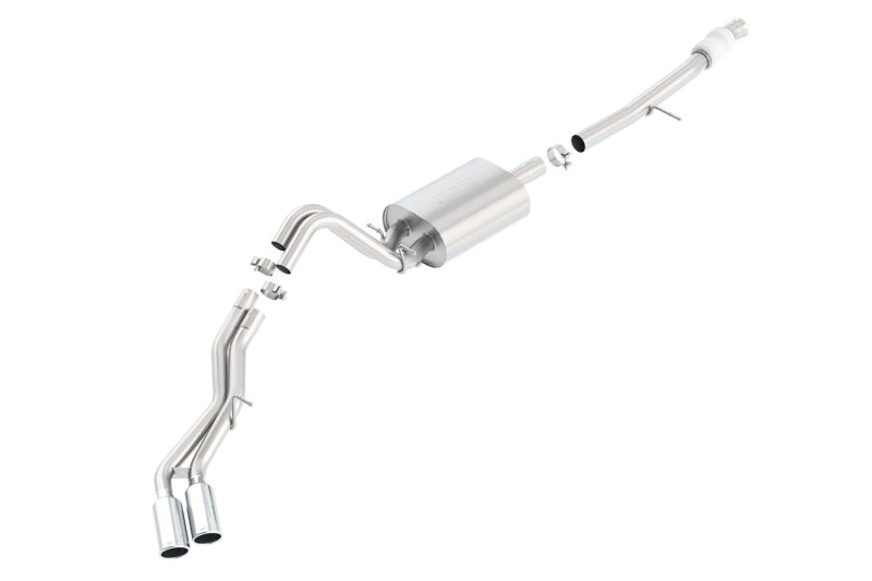 Borla Touring Cat Back 15-16 Chevy Suburban 5.3L V8 2.75in, 2.25in Dual Same Side Exit 4in Tips - eliteracefab.com