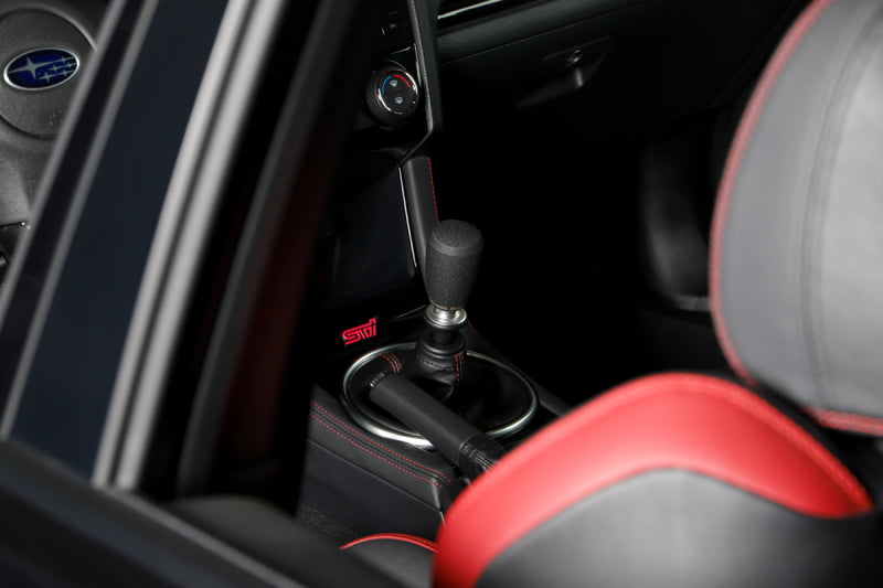 GrimmSpeed Shift Knob Stainless Steel - Subaru 5 Speed and 6 Speed Manual Transmission - Black - eliteracefab.com