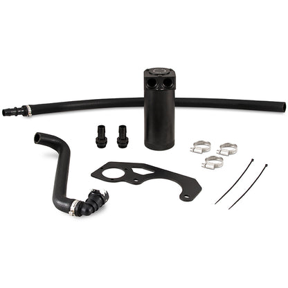 Mishimoto 2018+ Jeep Wrangler JL 2.0L Baffled Oil Catch Can Kit - Black - eliteracefab.com