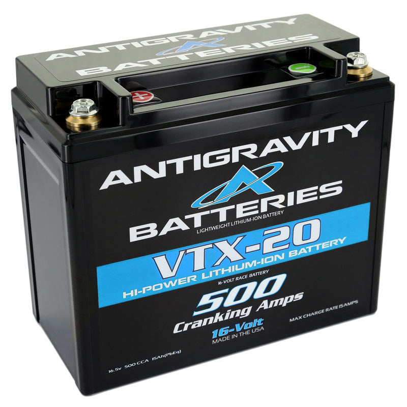 Antigravity Special Voltage YTX12 Case 16V Lithium Battery - Left Side Negative Terminal - eliteracefab.com