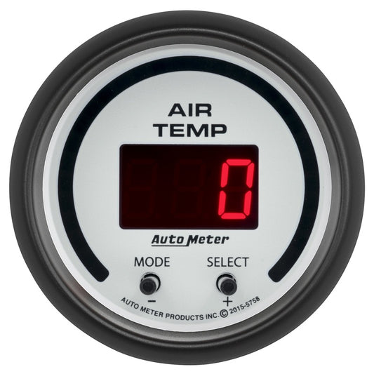 Autometer Phantom 2-1/16in 0-300 Degree F Digital Dual Air Temp Gauge 5758