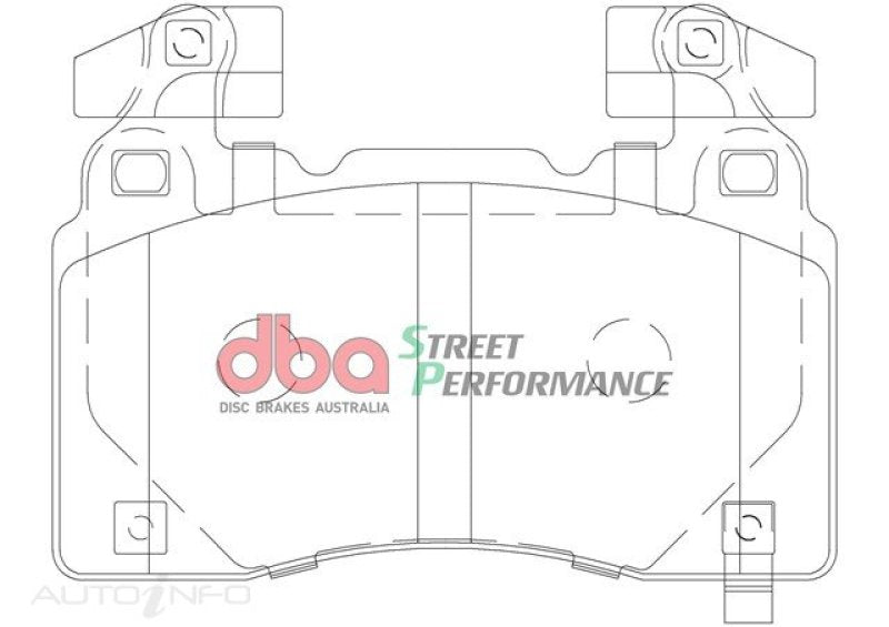 DBA Street Performance Front Brake Pads - DB2358ASP DBA