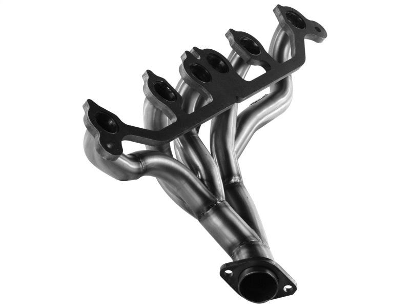 aFe Twisted Steel Header SS-409 HDR Jeep Wrangler YJ 91-99 I6-4.0L - eliteracefab.com