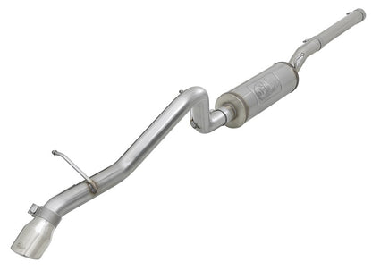 aFe MACH Force-Xp 2.5in 409SS Hi-Tuck Cat-Back Exhaust w/Polished Tip 07+ Jeep Wrangler JK 3.6L/3.8L aFe